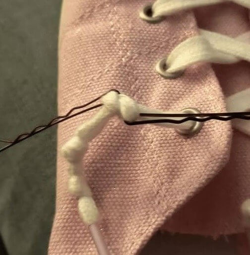 Grampos de cabelo resolverão qualquer nó difícil de desatar