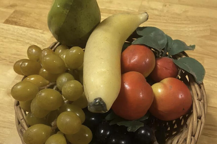 Fake Fruit in a Bowl