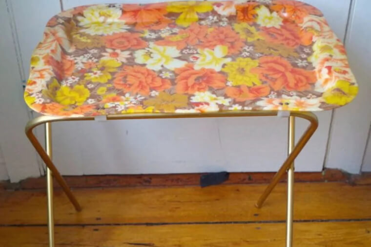 TV Trays in the Living Room