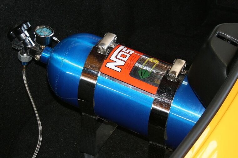 Faster: NOS (Nitrous Oxide System)