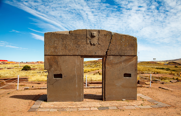 The Gate Of The Sun In Bolivia