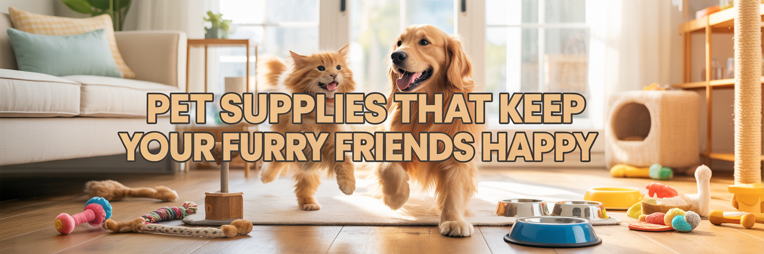 Pet Supplies That Keep Your Furry Friends Happy