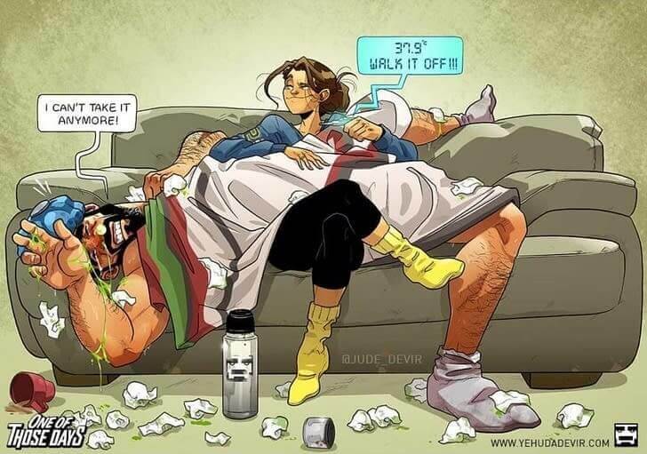 Когда Он Болен