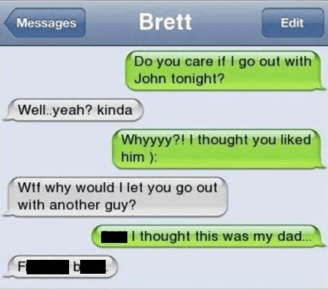 Maybe Her Dad's Name Is Also Brett
