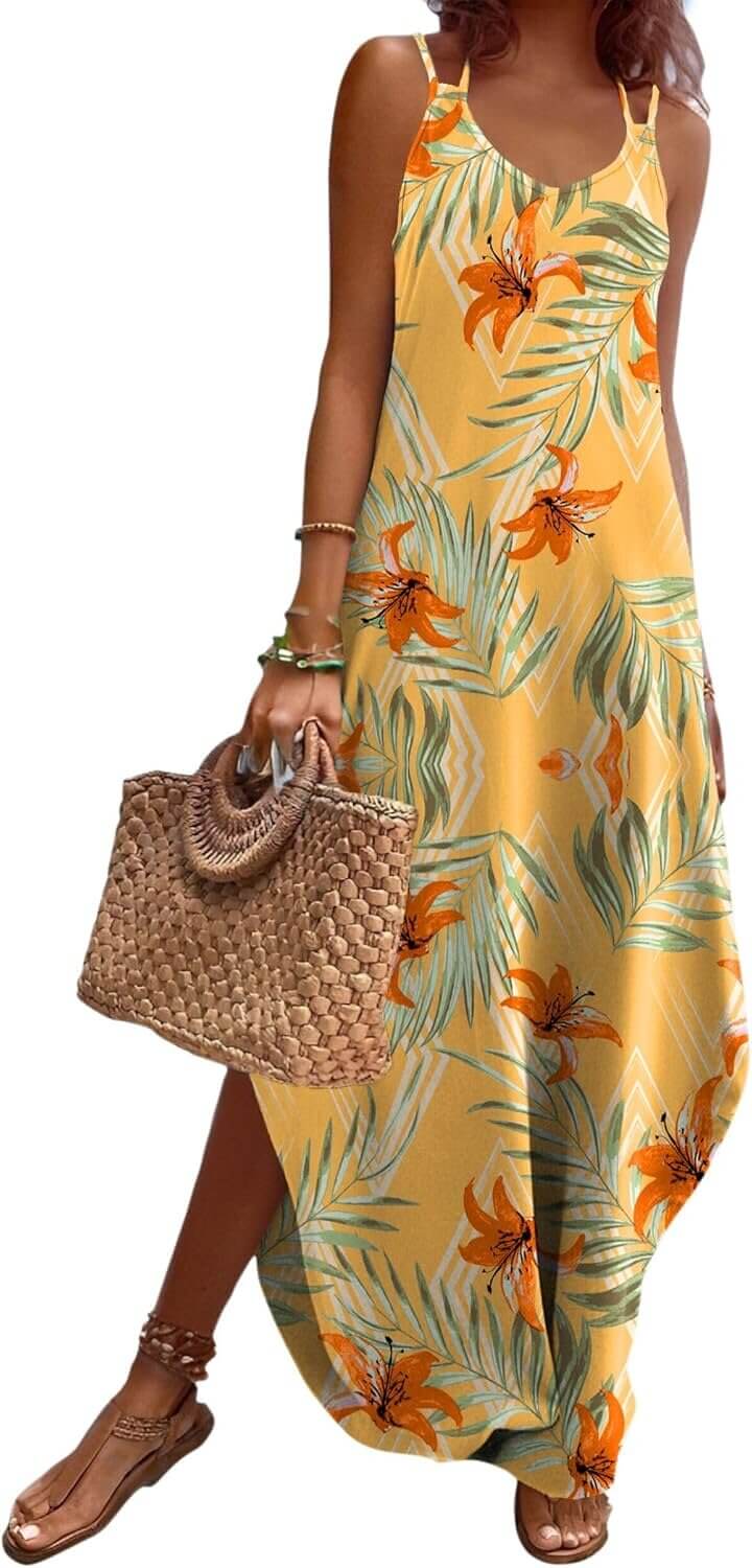 Zeagoo Sundress - Perfect for Beach Days & Vacations - Don’t Miss the 50% Discount!