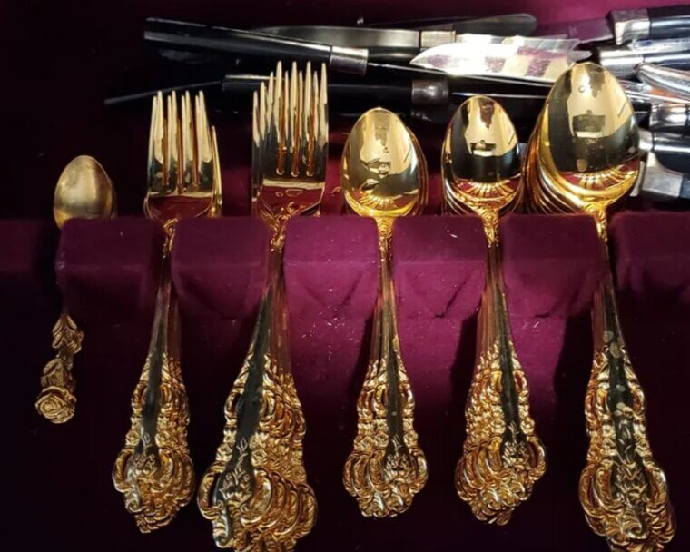 Gilded Cutlery