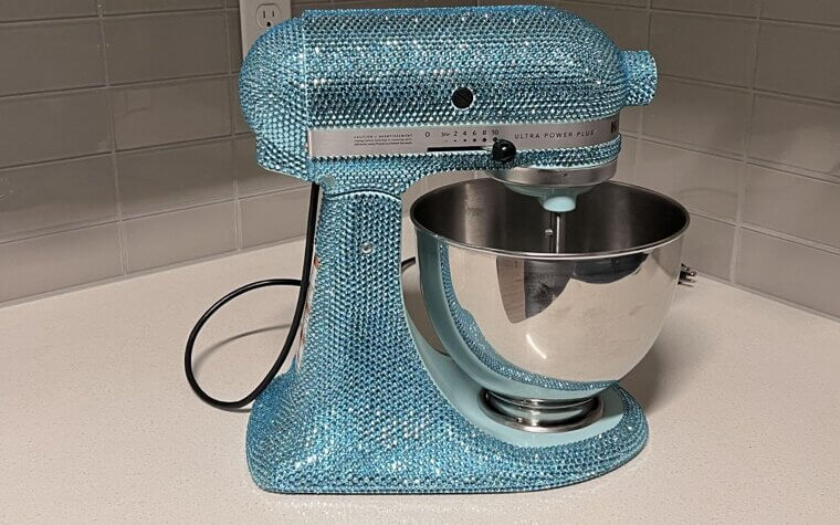 Bedazzled Kitchen Accessories