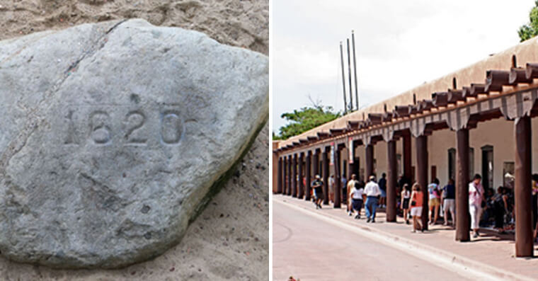 When The Pilgrims Came To America, There Was A "Palace Of The Governors" In New Mexico
