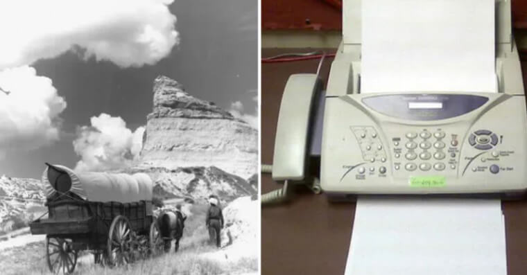 The Fax Machine Was Invented When People Began Using The Oregon Trail