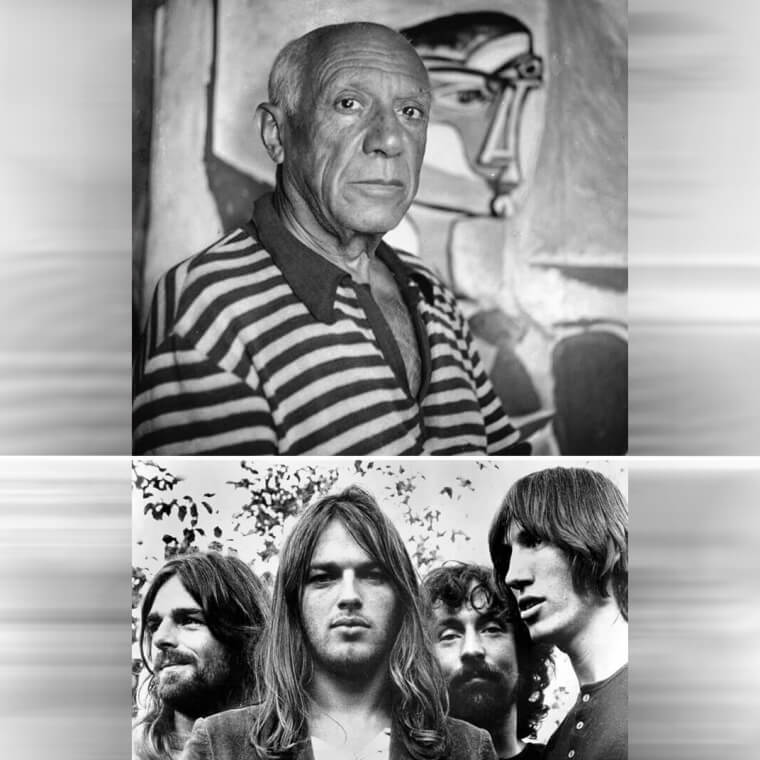 Pink Floyd Released "Dark Side Of The Moon" The Same Year Picasso Died