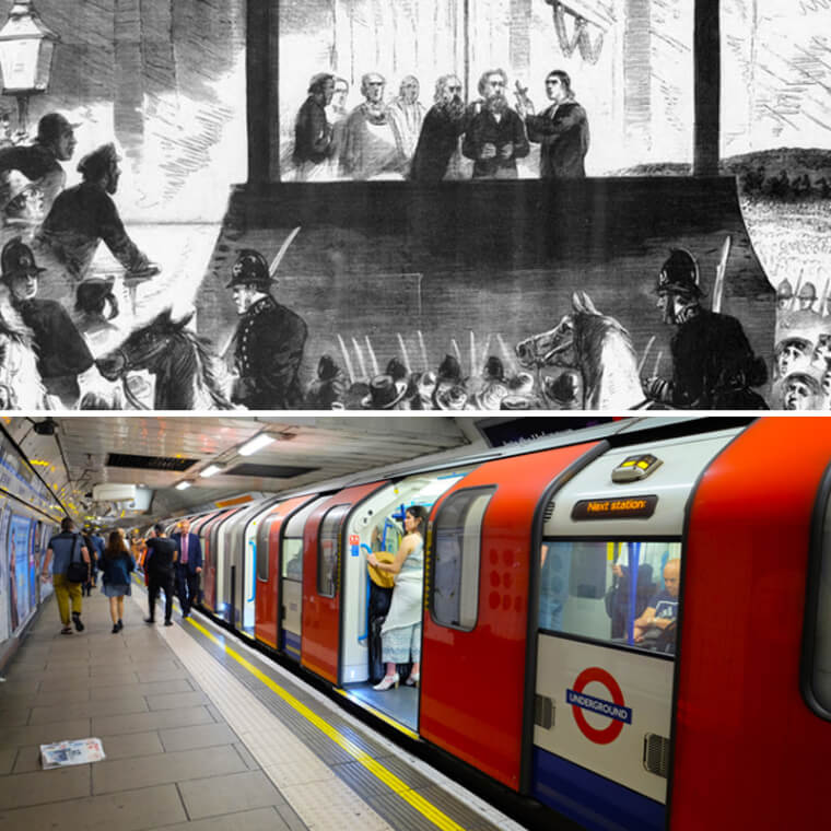 You Could Take The London Underground To The Last Public Execution In The UK