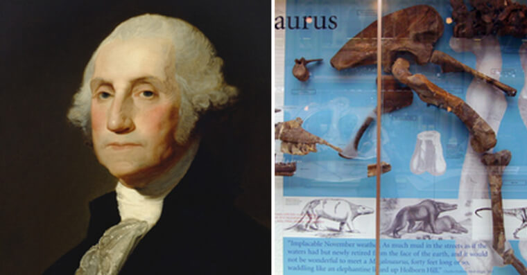 George Washington Died Before Fossils Were Discovered