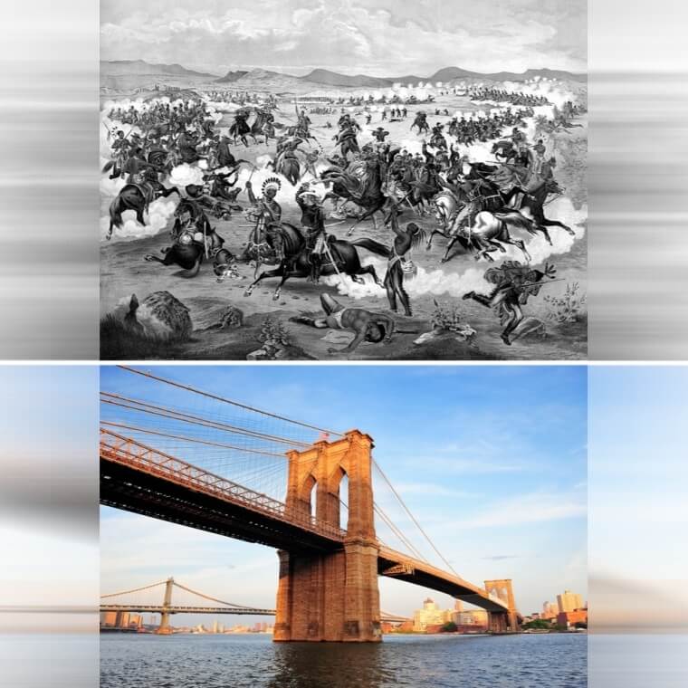 The Brooklyn Bridge Was Built During The Great Sioux War Of 1876
