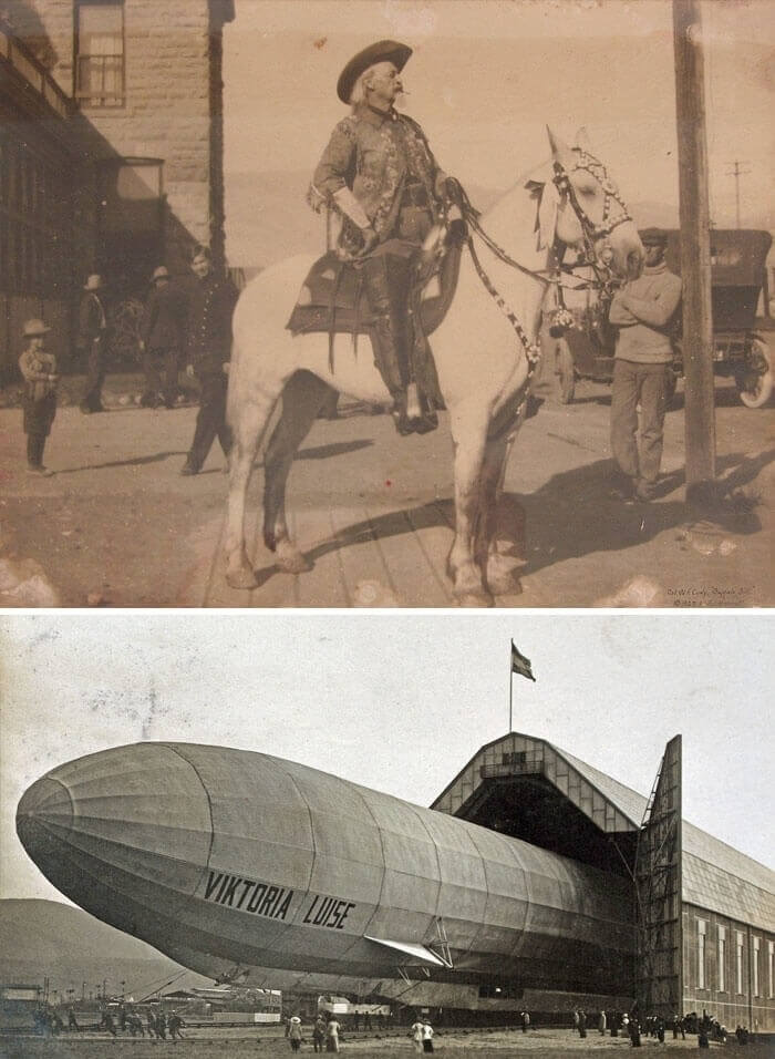 Buffalo Bill Was Alive While The Germans Bombed With Zeppelins