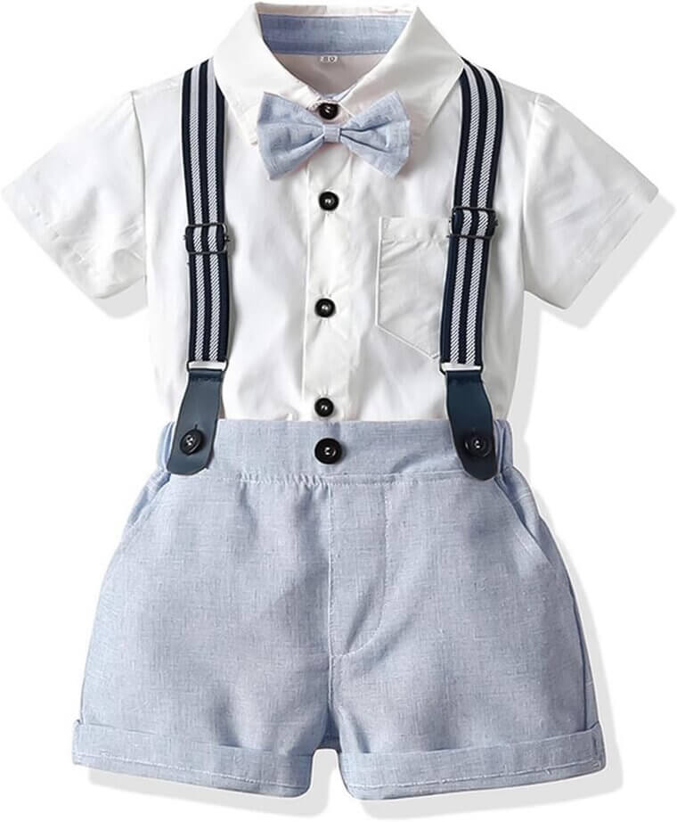 Volunboy Toddler Formal Set - Stylish Summer Outfit for Little Gentlemen - Enjoy 5% Off!