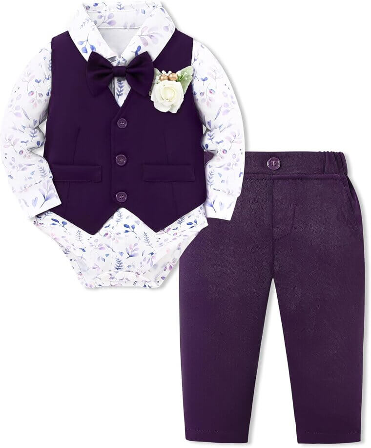 Baby Boy Suit Set - Perfect for Birthdays & Weddings - Now 15% Off!