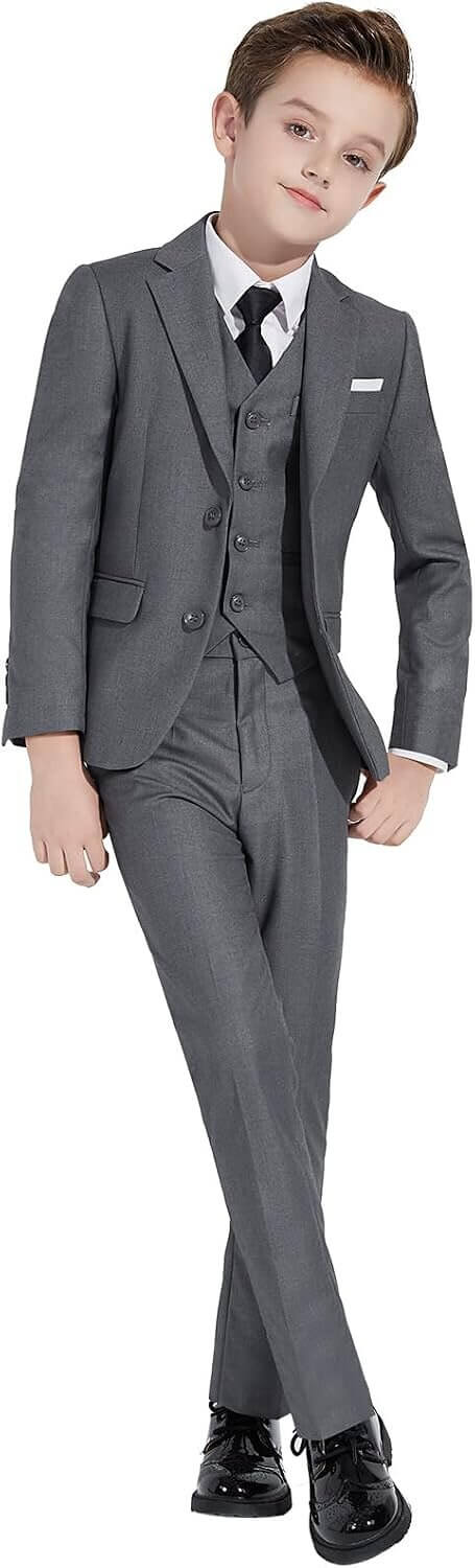 Plavict Boys Suit - Perfect for Weddings & More - Don’t Miss the 20% Discount!