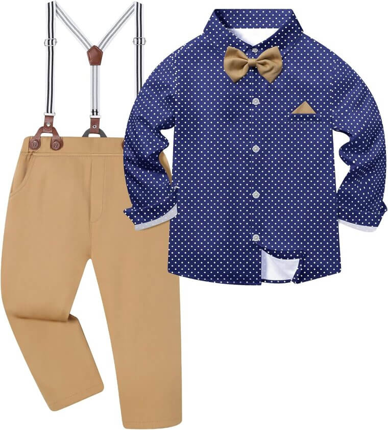 Boys Formal Suit Set - Perfect for Weddings & Parties - Now 17% Off!
