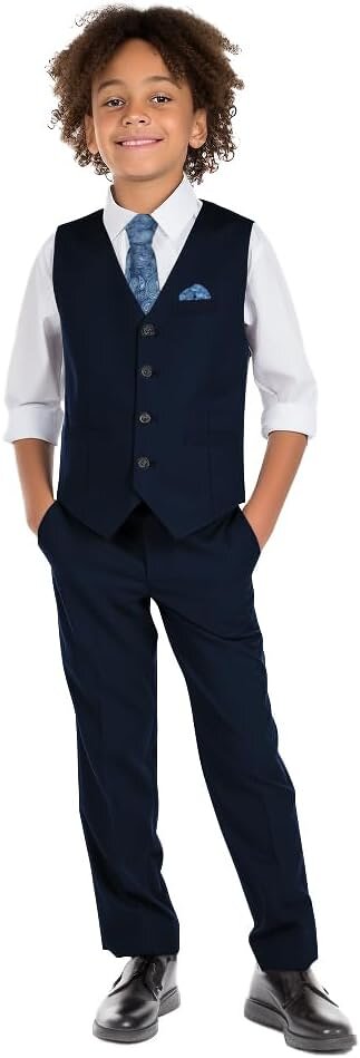 Boys' Formal Suit Set - Complete Style for Any Occasion - Enjoy 10% Off!