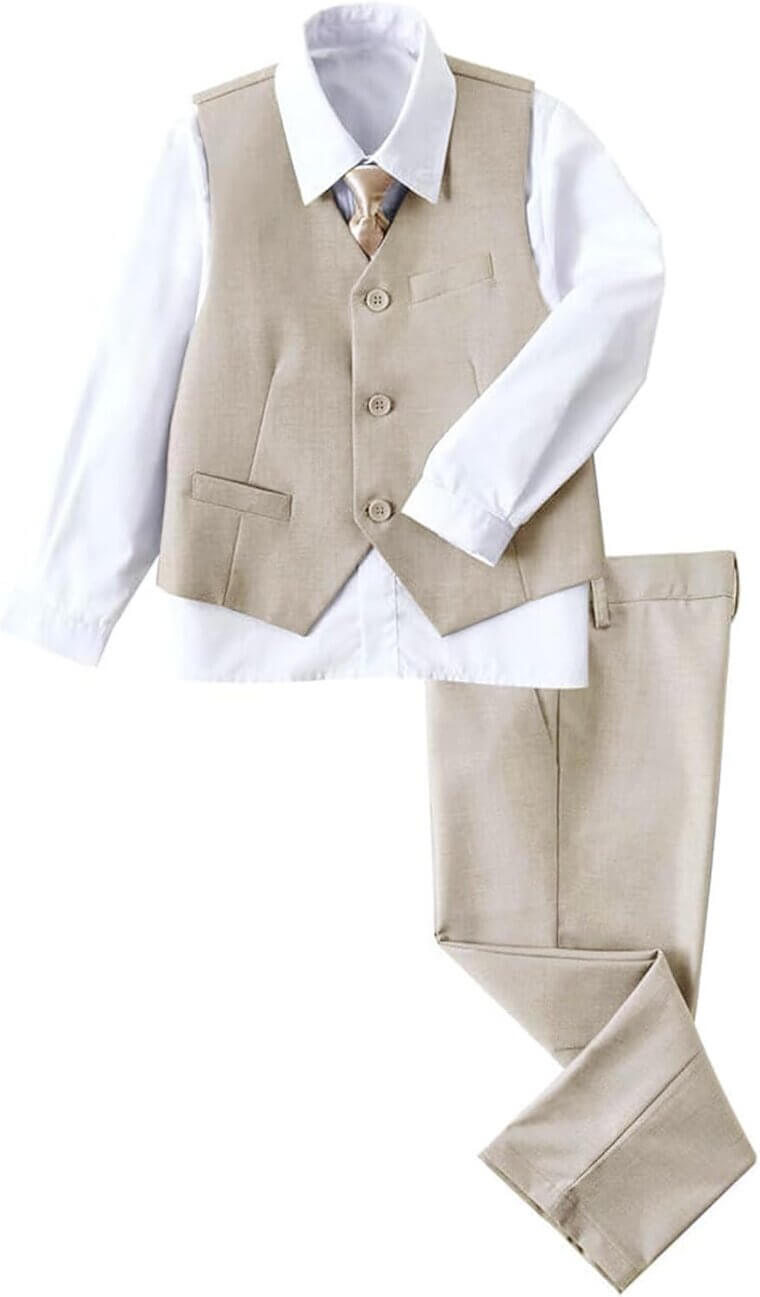 YuanLu Boys Suit - Perfect for Weddings and Special Events - Now 15% Off!