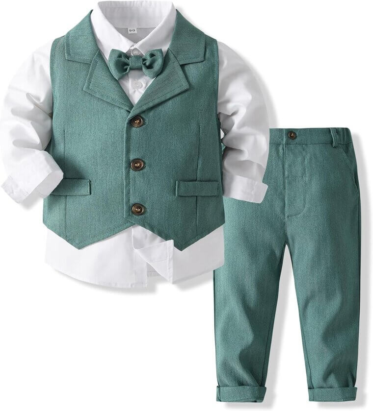 Kimocat Baby Tuxedo - Perfect for Weddings & Parties 