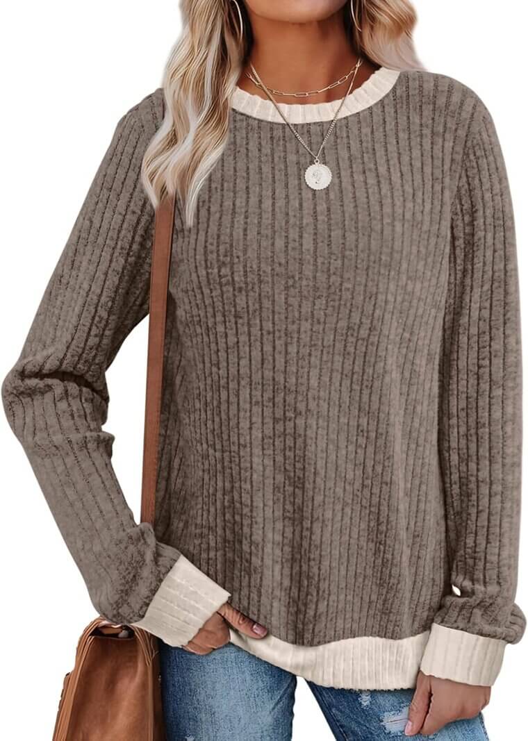 Sampeel Color Block Sweaters - Perfect for Fall Fashion - Don’t Miss the 47% Discount!