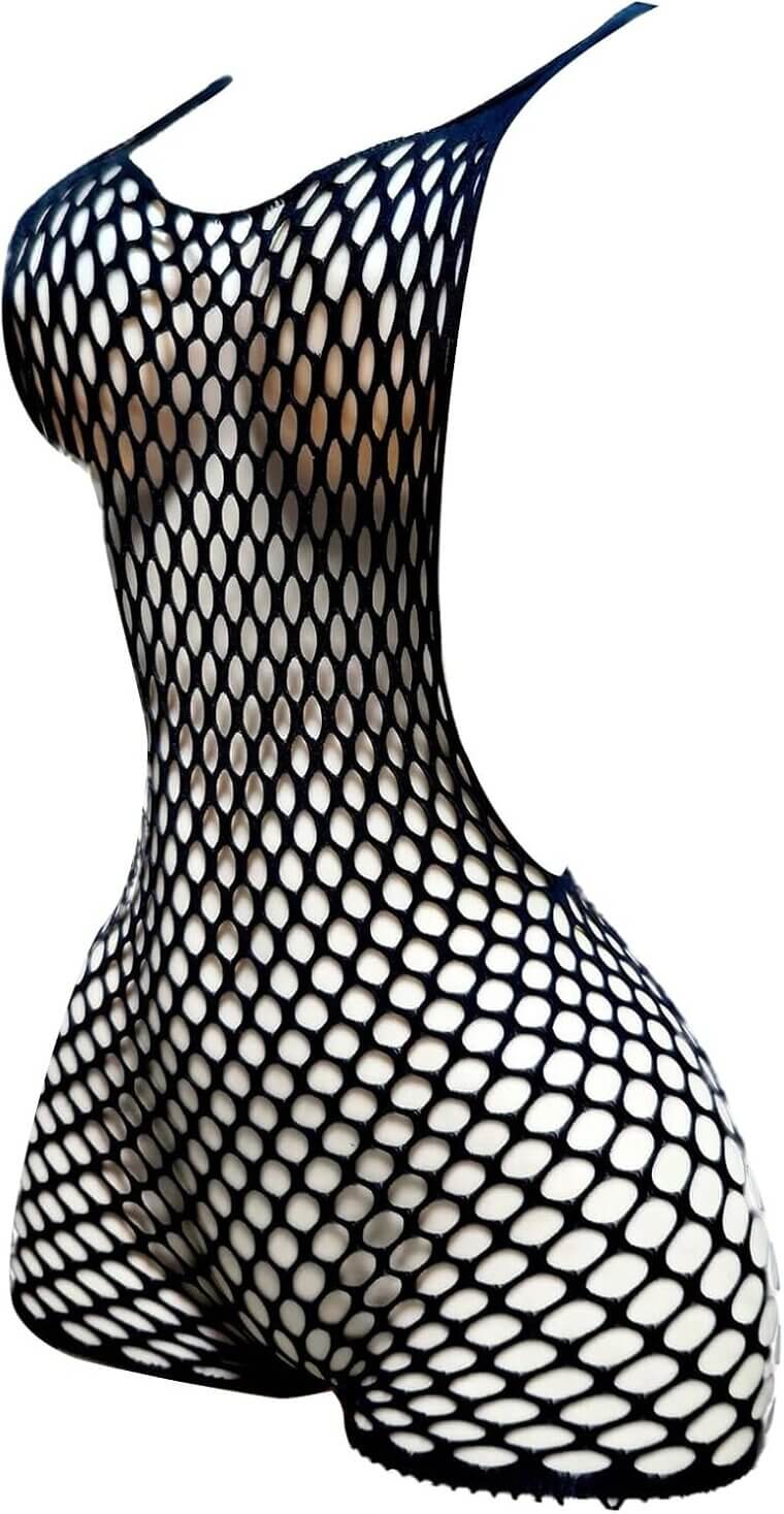 Fishnet Lingerie Dress - Flirty & Fun Nightwear - Don’t Miss the 20% Discount!
