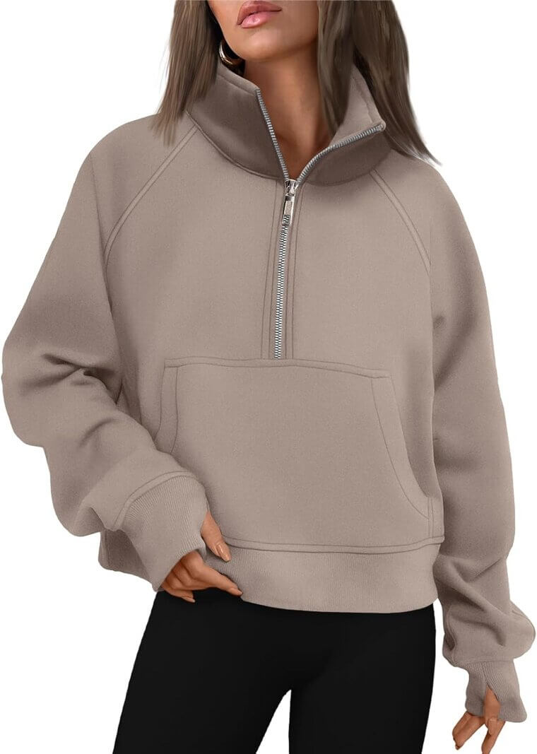Automet Cropped Pullover - Stylish and Cozy Sweatshirts for Fall - Now 21% Off!