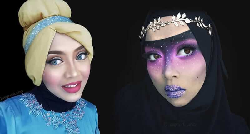 This Makeup Artist Uses Her Hijab To Transform Into Pop Culture Characters