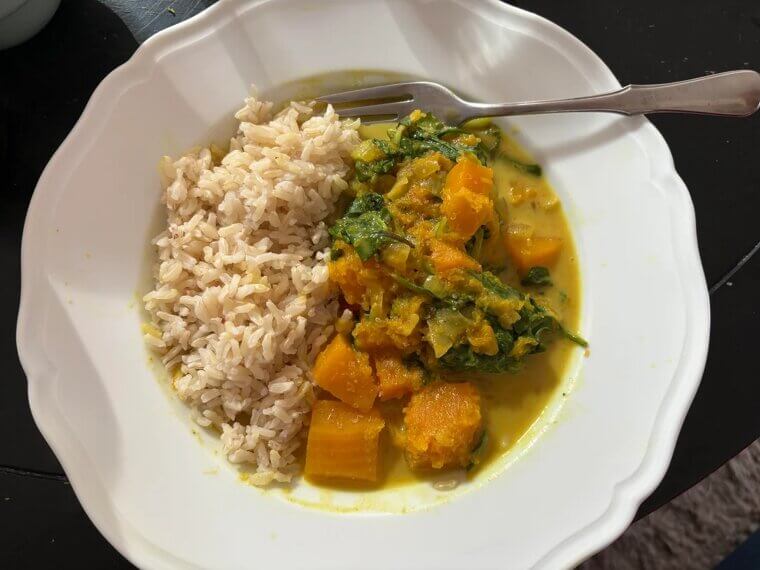 Butternut Squash Curry