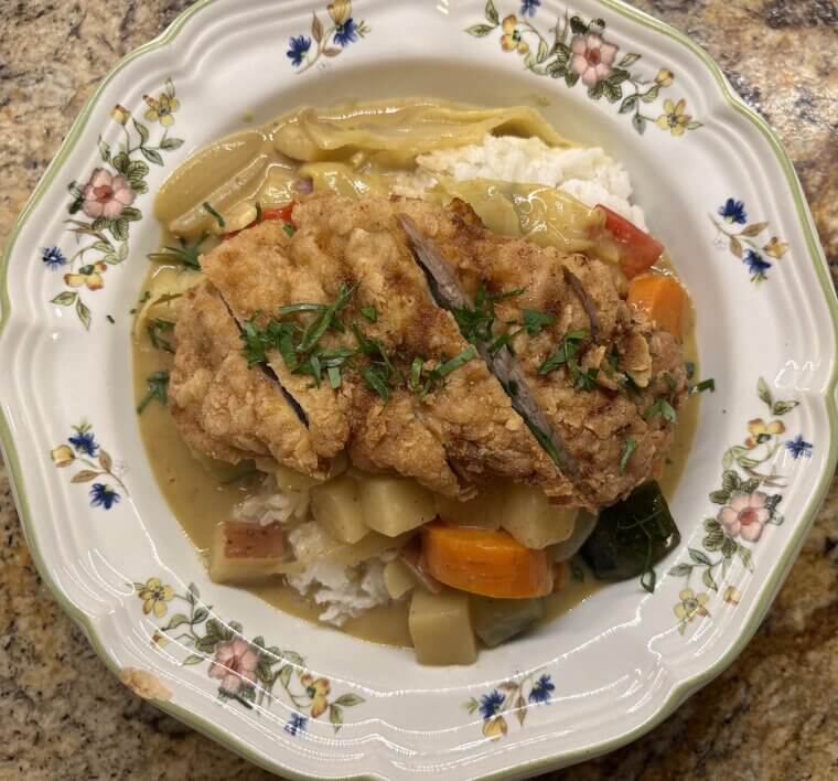 Turkey and Vegetable Curry Bowl