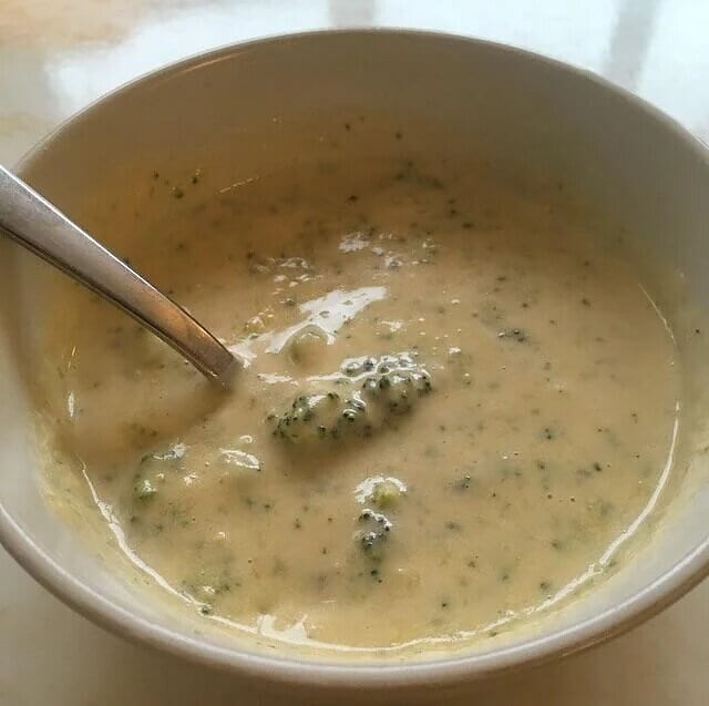 Broccoli Cheddar Soup (Lightened Up)