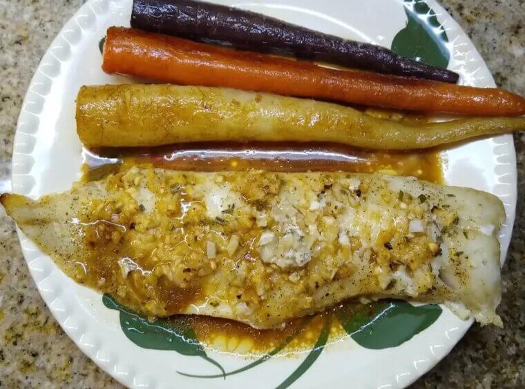 Baked Cod With Lemon and Garlic