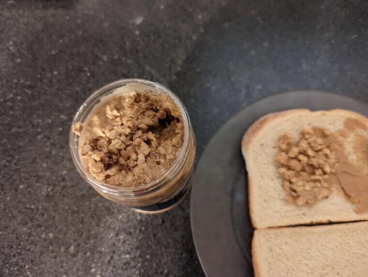 Peanut Butter: 3 Months