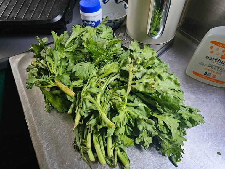 Leafy Greens: 5 to 7 Days