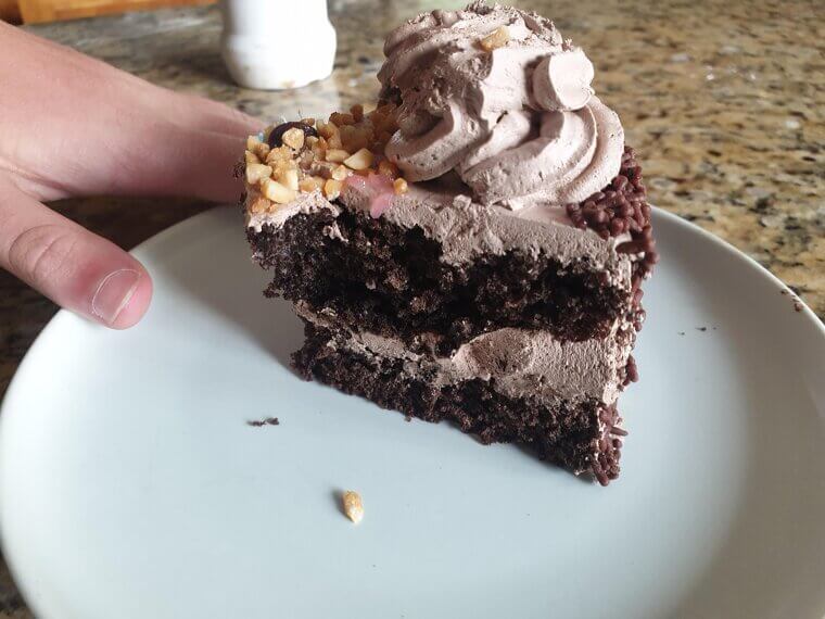 Cake With Frosting: 3 to 4 Days