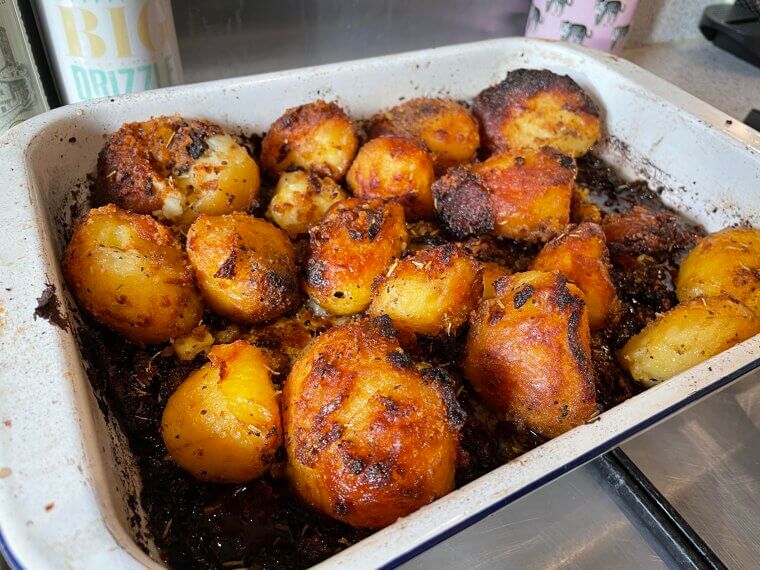 Cooked Potatoes: 3 to 5 Days