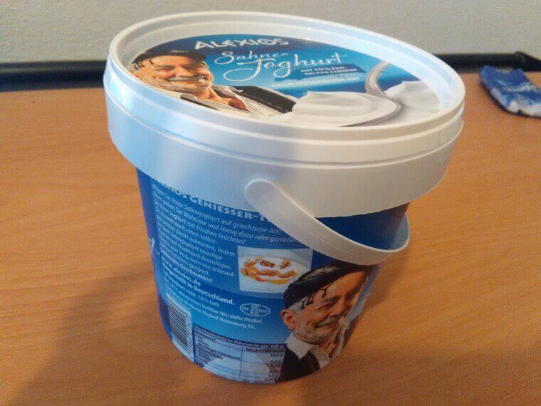 Yogurt: 1 to 2 Weeks