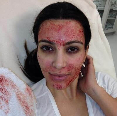 Kim Kardashian Takes Some Tips From Vampires