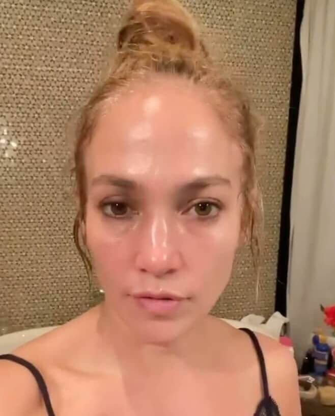 Jennifer Lopez Puts Human Placenta On Her Face