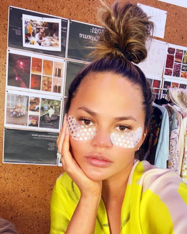 Chrissy Teigen Keeps Her Eye Cream In The Freezer