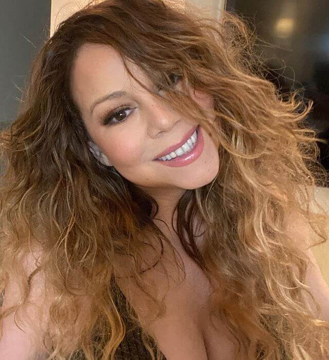 Mariah Carey Keeps Her Lips Plump With Peppermint