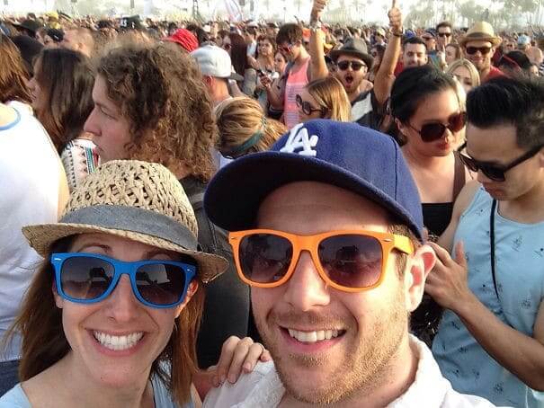 Aaron Paul Photobombed This Couple's Selfie At Coachella