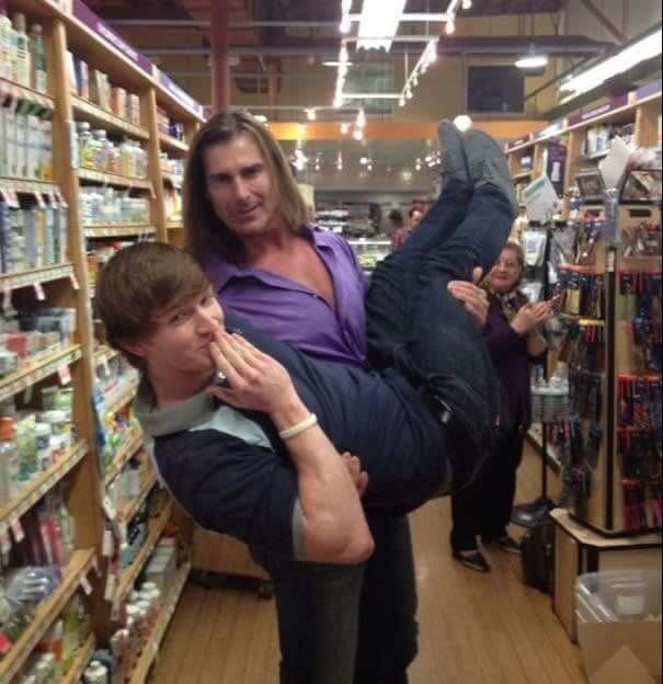 When You Meet Fabio, This Is The Only Appropriate Picture To Ask For