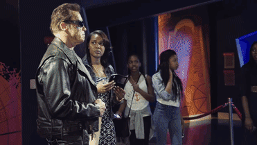 Arnold Schwarzenegger Scared Fans At The Wax Museum