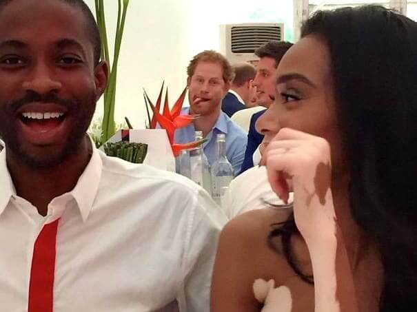 Prince Harry Made This Photo Of Winnie Harlow Ten Times Better