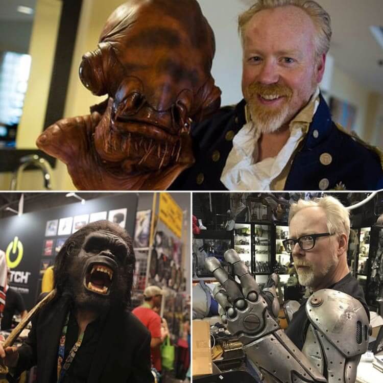 Adam Savage Wore A Disguise To Comic Con