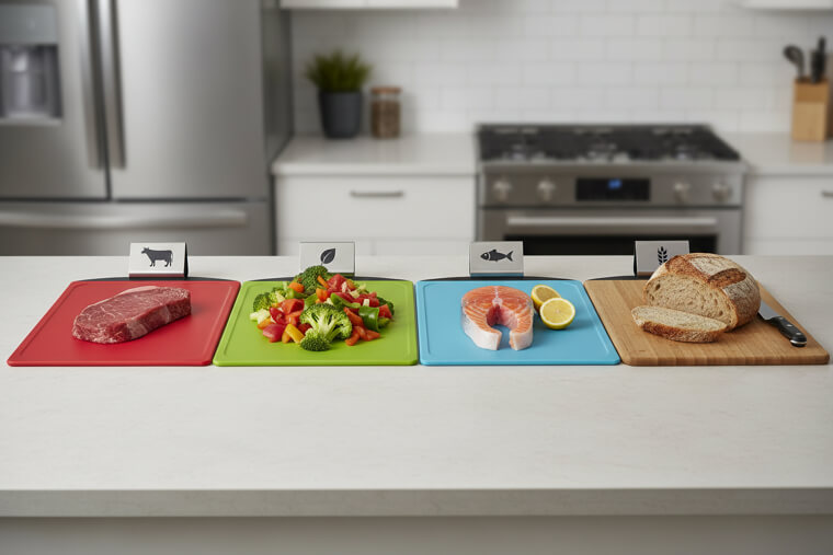 The Cutting Board Color Code