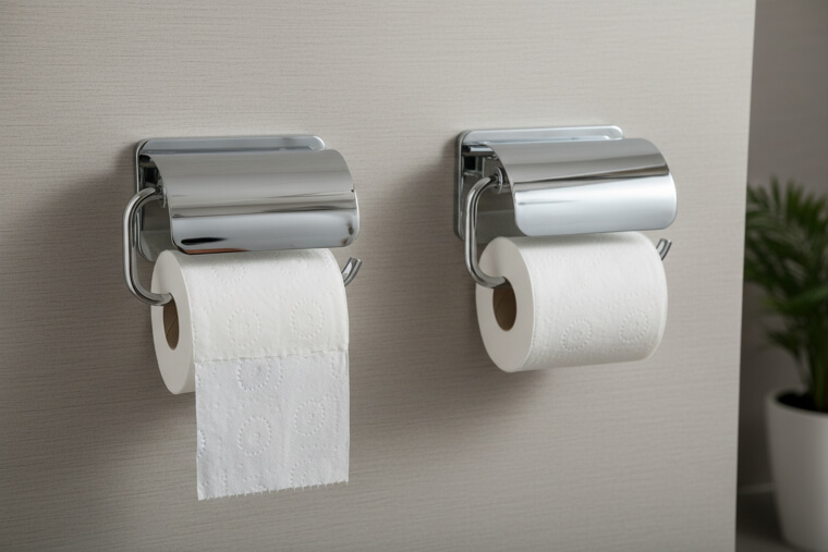 The Toilet Paper Roll Direction