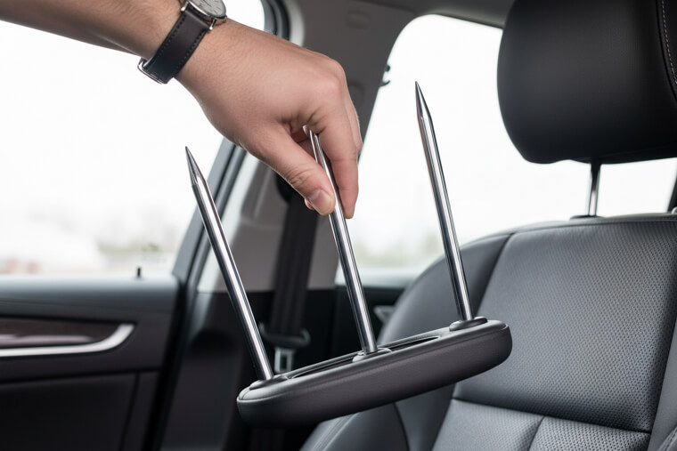 The Car Headrest Safety Feature